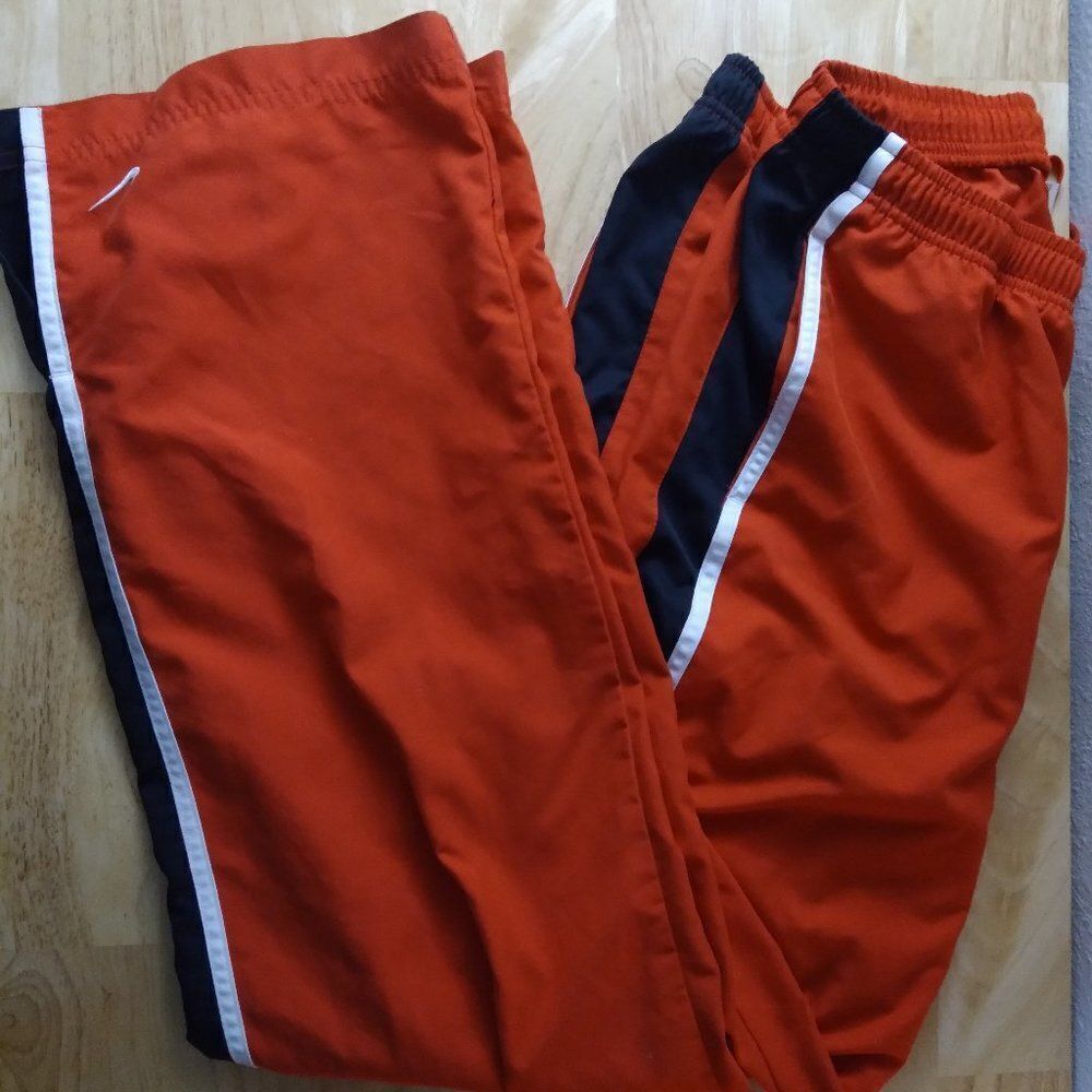 Vintage Nike Striped Wind Pants Joggers Bred Colorway